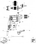 Black & Decker BEH710 Type 2 Hammer Drill Spare Parts